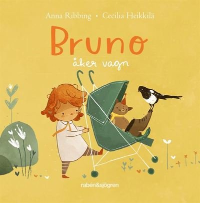 Cover for Cecilia Heikkilä · Bruno: Bruno åker vagn (Kartonbuch) (2019)