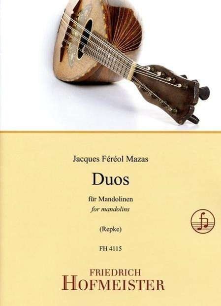 Cover for Mazas · Duos für Mandolinen.FH4115 (Bog)