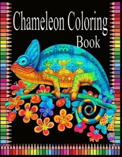 Cover for Nr Grate Press · Chameleon Coloring Book (Taschenbuch) (2020)