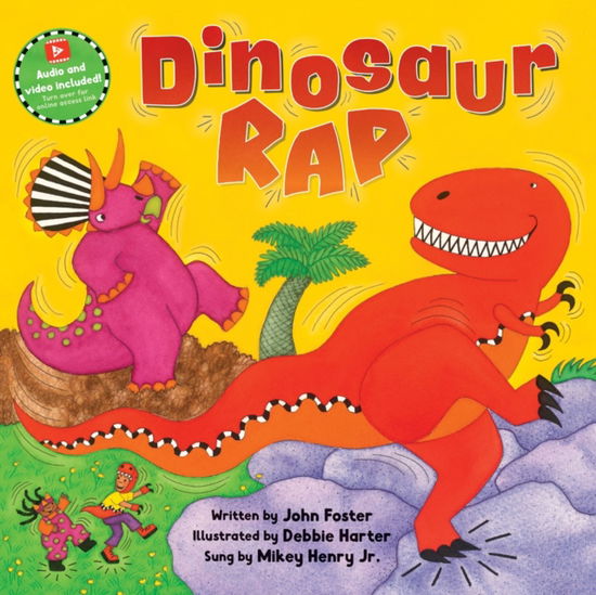 Cover for John Foster · Dinosaur Rap - Barefoot Singalongs (Board book) (2024)