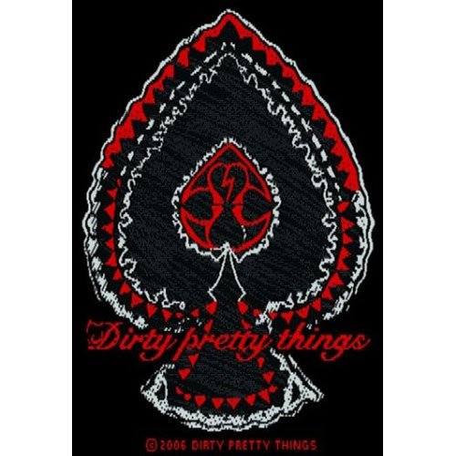 Dirty Pretty Things Standard Woven Patch: Spade - Dirty Pretty Things - Merchandise -  - 9950670894151 - 