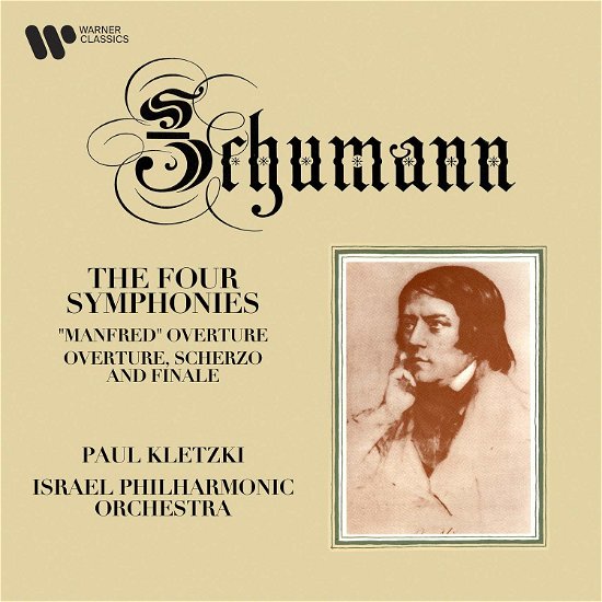 Cover for Israel Philharmonic Orchestra / Paul Kletzki Conductor · Schumann: The Four Symphonies (CD) (2021)