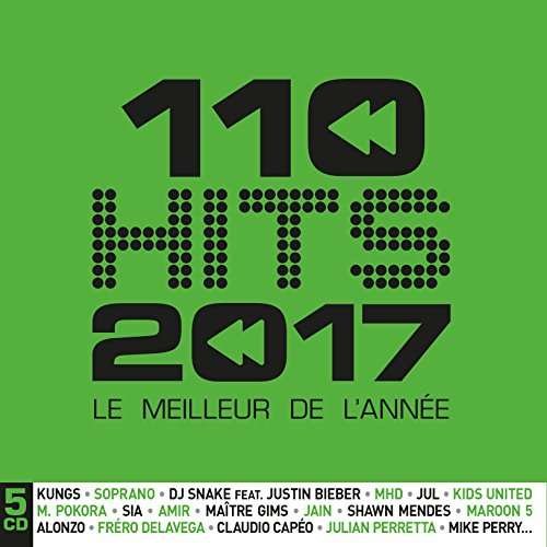 Cover for 110 Hits 2017 / Various (CD) (2017)