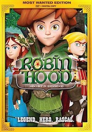Cover for Robin Hood - Mischief in Sherwood (DVD) (2024)