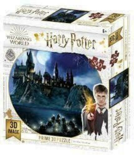 Linsenpuzzle Harry Potter Hogwarts 500 Stück - 3D Image Puzzel - Merchandise - HARRY POTTER - 0670889325152 - 10. februar 2022