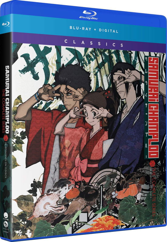 Cover for Blu-ray · Samurai Champloo: the Complete Series (Blu-ray) (2019)