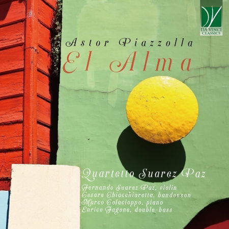 Cover for Quartetto Suarez Paz · Piazzolla: El Alma (CD) (2022)