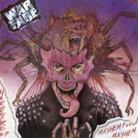 Cover for Warfare · Mayhem Fucking Mayhem (LP) [Coloured edition] (2019)