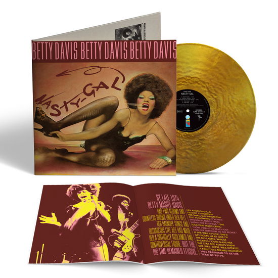 Cover for Betty Davis · Nasty Gal (LP) [Metallic Gold edition] (2024)