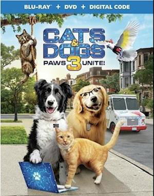 Cover for Cats &amp; Dogs 3: Paws Unite (Blu-ray) (2020)