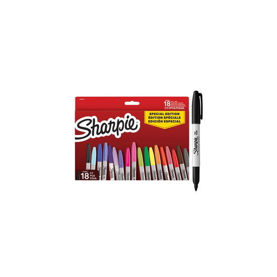 Cover for Sharpie · Permanent Marker Fine Special Edition 18-blister (2204015) (Toys)