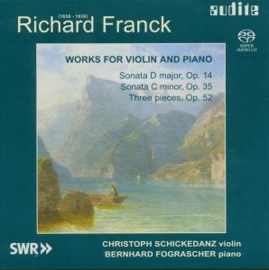 Cover for Schickedanz / Fograscher · Sonata No. 1 &amp; 2 for violin &amp; piano / Three Pieces op.52 Audite Klassisk (SACD) (2004)