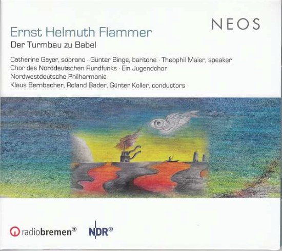 Cover for Ernst Helmuth Flammer · Der Turmbau Zu Babel - Oratorio In 8 Parts (CD) (2020)