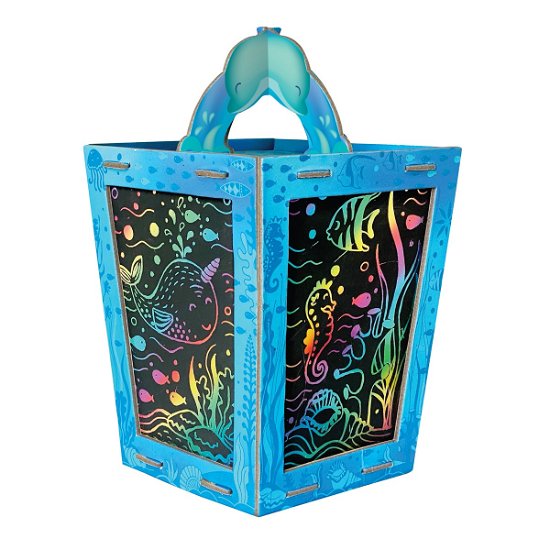 Cover for Box Candiy · Box Candiy - Scratch Art Lantern - Totally Twilight Sea - (bc-1924) (Toys)