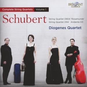 Complete String Quartets 1 - Schubert / Diogenes Quartet - Musikk - Brilliant Classics - 5028421943152 - 29. januar 2013