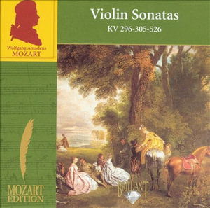 Cover for Wolfgang Amadeus Mozart · Violin Sonatas KV296-305-526 (CD) (1998)