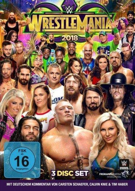 Cover for Wwe · Wwe: Wrestlemania 34 (DVD) (2018)