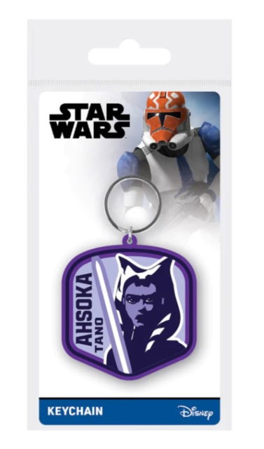 Ahsoka Pvc Keychain - Ahsoka - Fanituote - AHSOKA - 5050293394152 - tiistai 13. kesäkuuta 2023