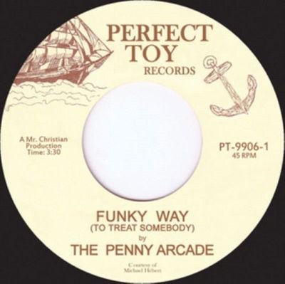 Cover for Penny Arcade · Funky Way / New Love (LP) (2019)