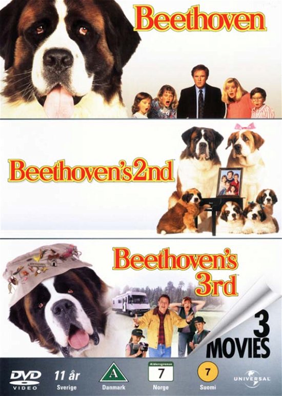 Cover for Beethoven / Beethovens 2nd/beethovens Third · Beethoven 1-3 [DVD BOX] (DVD) (2024)