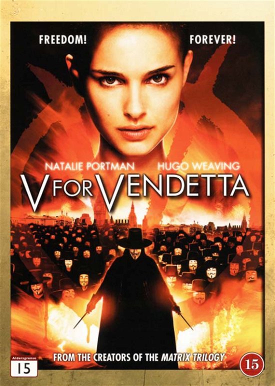 Cover for V for Vendetta (2005) [DVD] (DVD) [Standard edition] (2023)