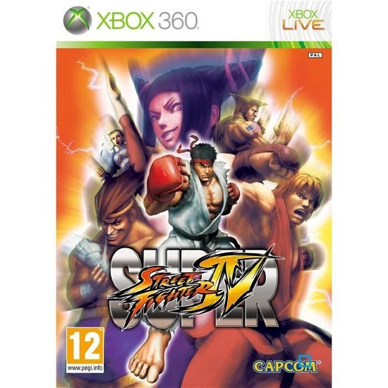Cover for Xbox 360 · Super Street Fighter IV (X360) (2019)