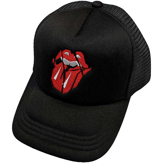 The Rolling Stones Unisex Mesh Back Cap: Hackney Diamonds Shards Logo - The Rolling Stones - Produtos -  - 5056737221152 - 