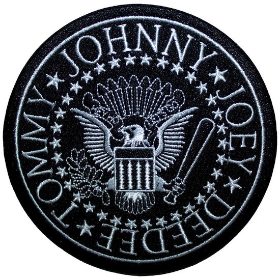 Cover for Ramones · Ramones Woven Patch: Presidential Seal Black (Black) (Patch) (2024)