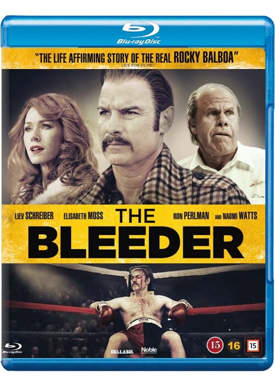 Cover for Liev Schreiber / Elisabeth Moss / Ron Pearlman / Naomi Watts · The Bleeder (Blu-ray) (2017)