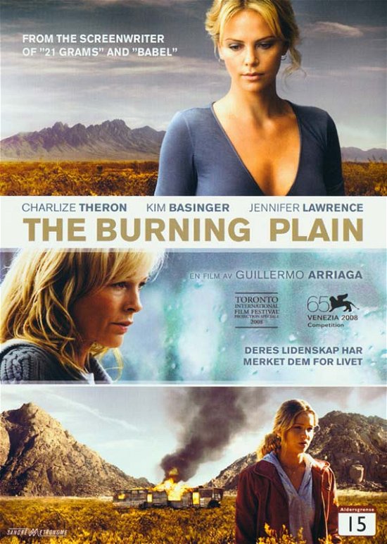 Cover for The burning plain (DVD) (2023)
