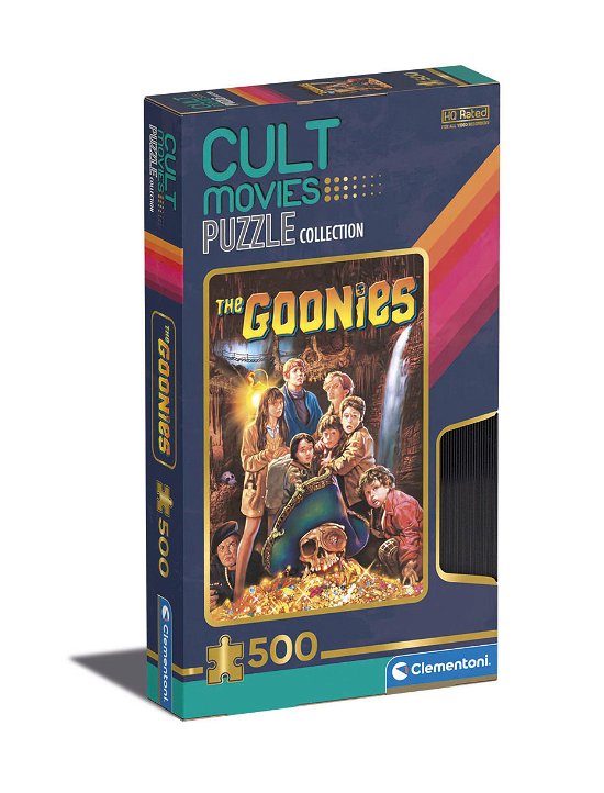Cover for Clementoni Puzzle Made In Italy Cult Movies 500 Pz · Puslespil Cult Moveis The Goonies 2022, 500 brikker (Jigsaw Puzzle) (2023)