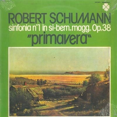 Cover for Robert Schumann  · Sinfonia (VINYL)