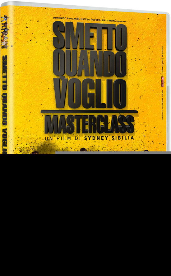 Cover for Smetto Quando Voglio - Masterc (DVD) (2017)