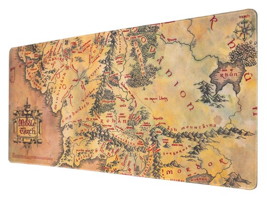 Cover for Lord Of The Rings · LORD OF THE RINGS - Middle Earth - XL Desktop Mat (Legetøj)