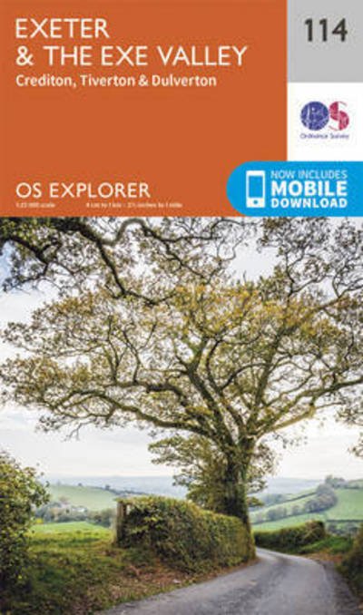 Cover for Ordnance Survey · Exeter and the Exe Valley - OS Explorer Map (Map) [September 2015 edition] (2015)