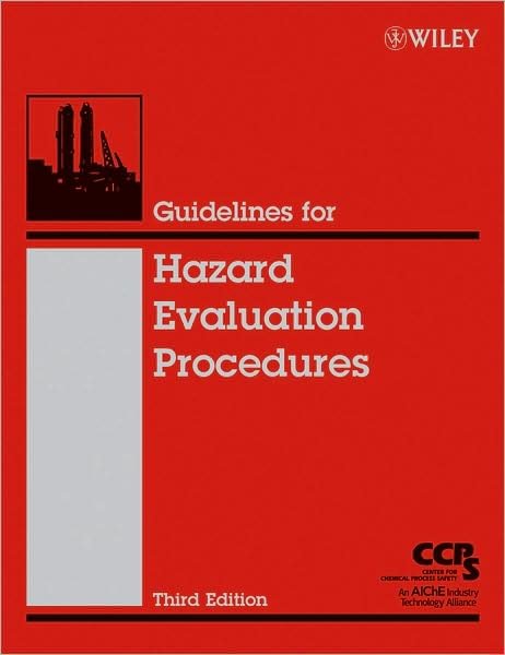 Cover for CCPS (Center for Chemical Process Safety) · Guidelines for Hazard Evaluation Procedures (Inbunden Bok) (2008)