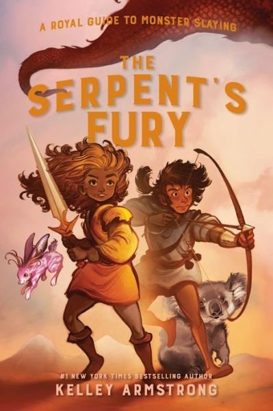 Cover for Kelley Armstrong · The Serpent's Fury: A Royal Guide to Monster Slaying Book 3 (Gebundenes Buch) (2021)