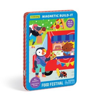 Cover for Mudpuppy · Food Truck Festival Magnetic Play Set (Legetøj) (2023)