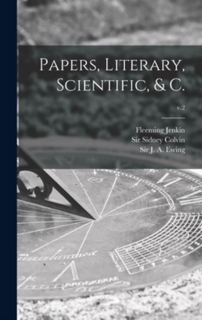 Cover for Fleeming 1833-1885 Jenkin · Papers, Literary, Scientific, &amp; C.; v.2 (Hardcover Book) (2021)