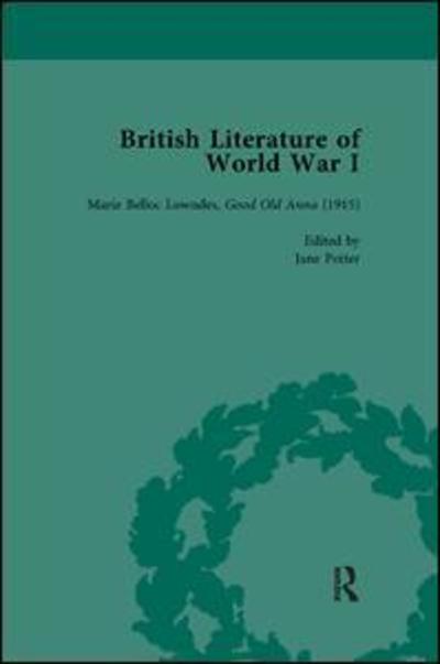 British Literature of World War I, Volume 3 - Andrew Maunder - Bücher - Taylor & Francis Ltd - 9781138113152 - 31. Mai 2017