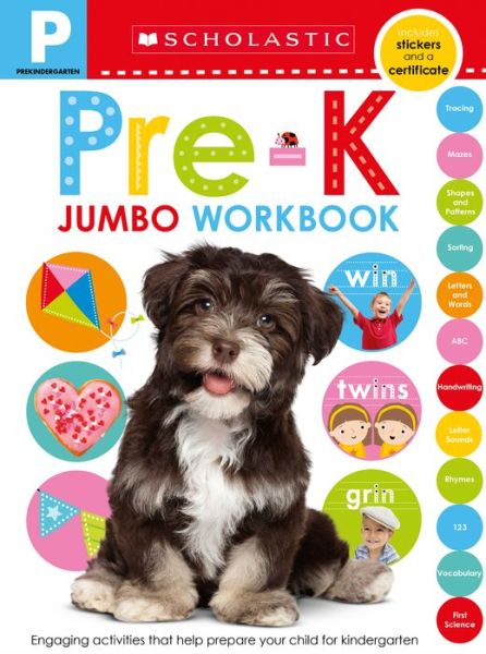 Pre-K Jumbo Workbook: Scholastic Early Learners (Jumbo Workbook) - Scholastic Early Learners - Scholastic - Books - Scholastic Inc. - 9781338292152 - August 28, 2018