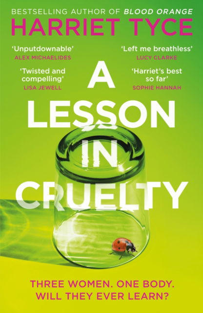 Cover for Harriet Tyce · A Lesson in Cruelty: The propulsive new thriller from the bestselling author of Blood Orange (Paperback Book) (2024)