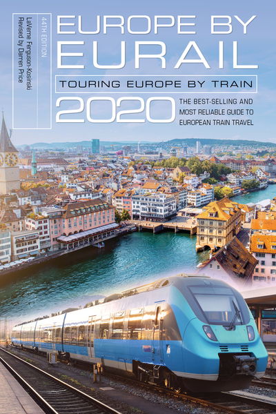 Cover for Laverne Ferguson-Kosinski · Europe by Eurail 2020: Touring Europe by Train (Paperback Book) (2019)