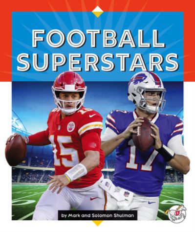 Cover for Mark Shulman · Football Superstars (Hardcover Book) (2022)