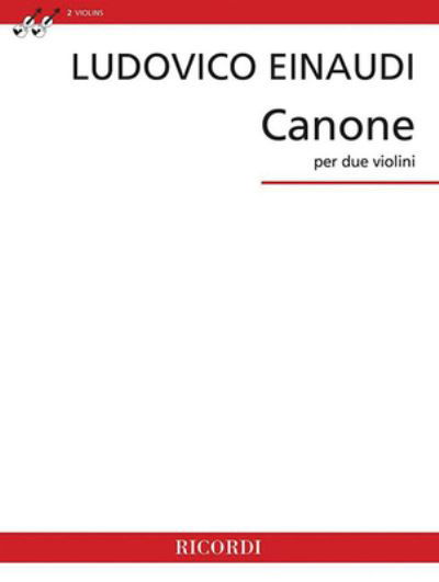 Cover for Ludovico Einaudi · Canone per due violini (Bok) (2019)