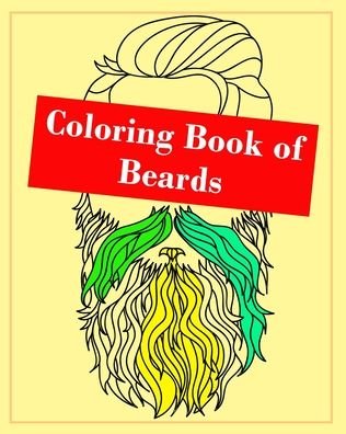 Cover for Bobcoloring Bookz · Coloring Book of Beards (Paperback Book) (2020)