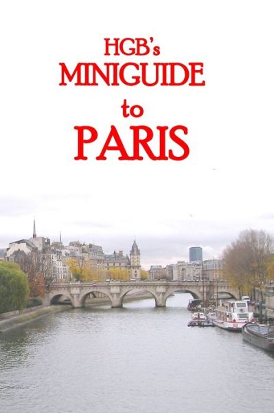 Cover for Hedley Grenfell-Banks · HGB's Miniguide to Paris (Book) (2020)