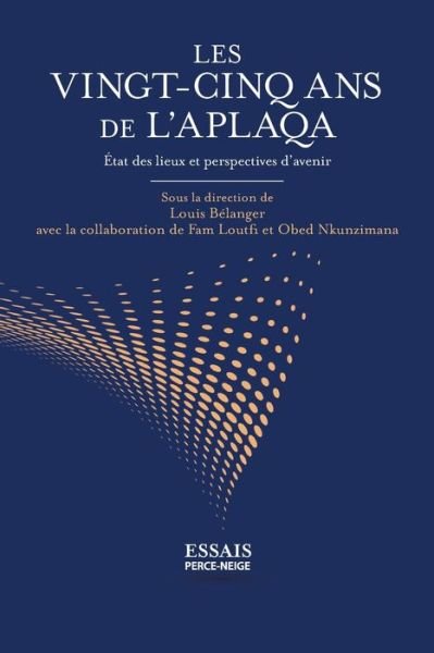Cover for Collective · Les vingt-cinq ans de l'APLAQA (Paperback Bog) (2018)