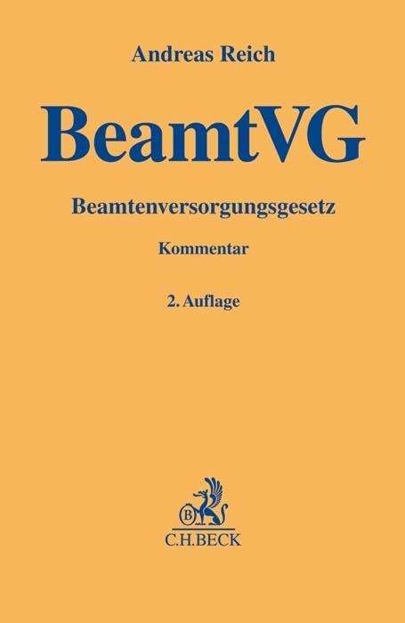Cover for Reich · Beamtenversorgungsgesetz (Book)
