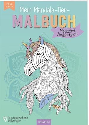 Cover for Mein Mandala-tier-malbuch · Magische Za (Buch)